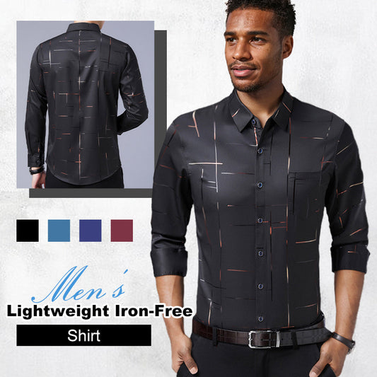 Men's Thin Iron-free Shirt