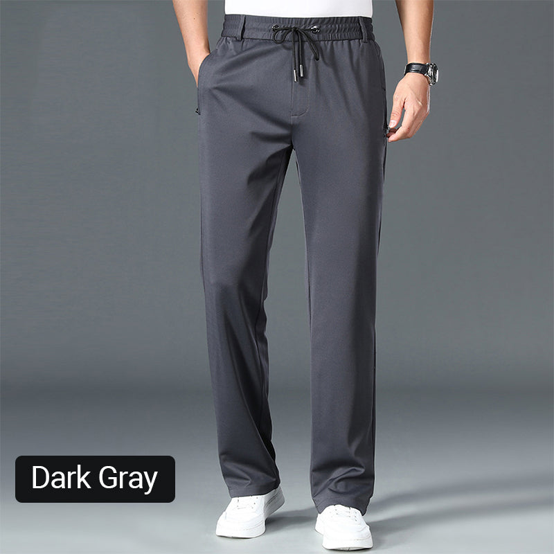 MEN'S STRAIGHT ANTI-WRINKLE CASUAL PANTS — 💐Spring Sale 50% Off🎉