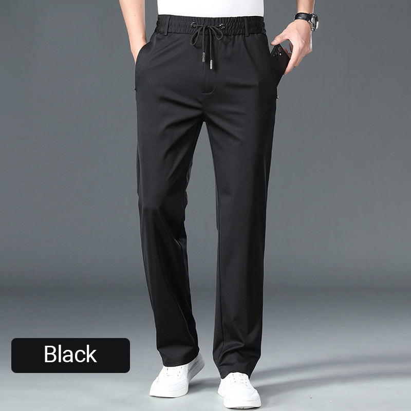 MEN'S STRAIGHT ANTI-WRINKLE CASUAL PANTS — 💐Spring Sale 50% Off🎉