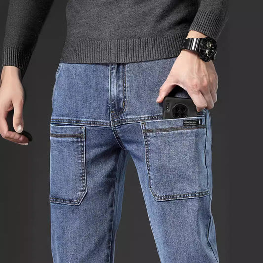 🔥Autumn Specials-50% OFF💐Comfortable Multi-Pocket High Durable Cargo Jeans👖