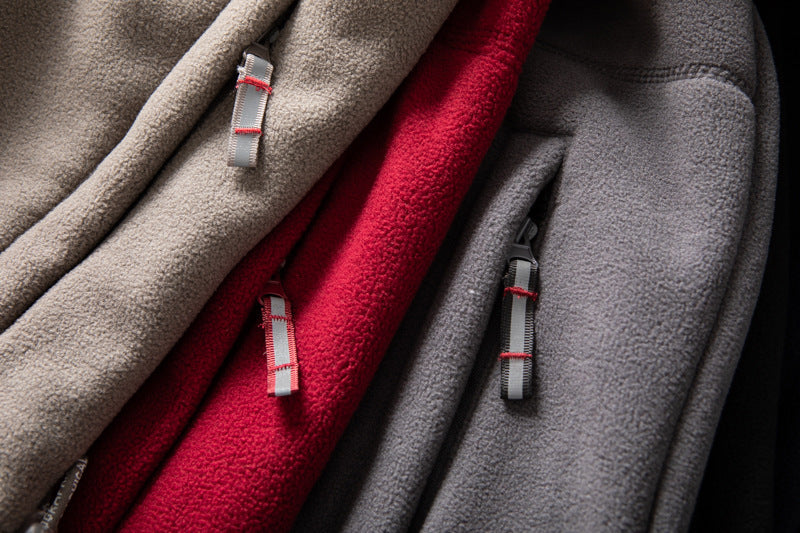 Double-Layer Fleece Hooded Jacket—Free Shipping&50% OFF