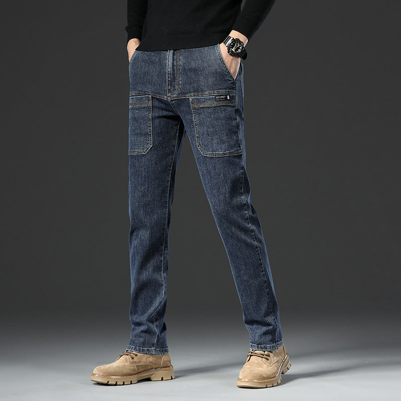 🔥Autumn Specials-50% OFF💐Comfortable Multi-Pocket High Durable Cargo Jeans👖