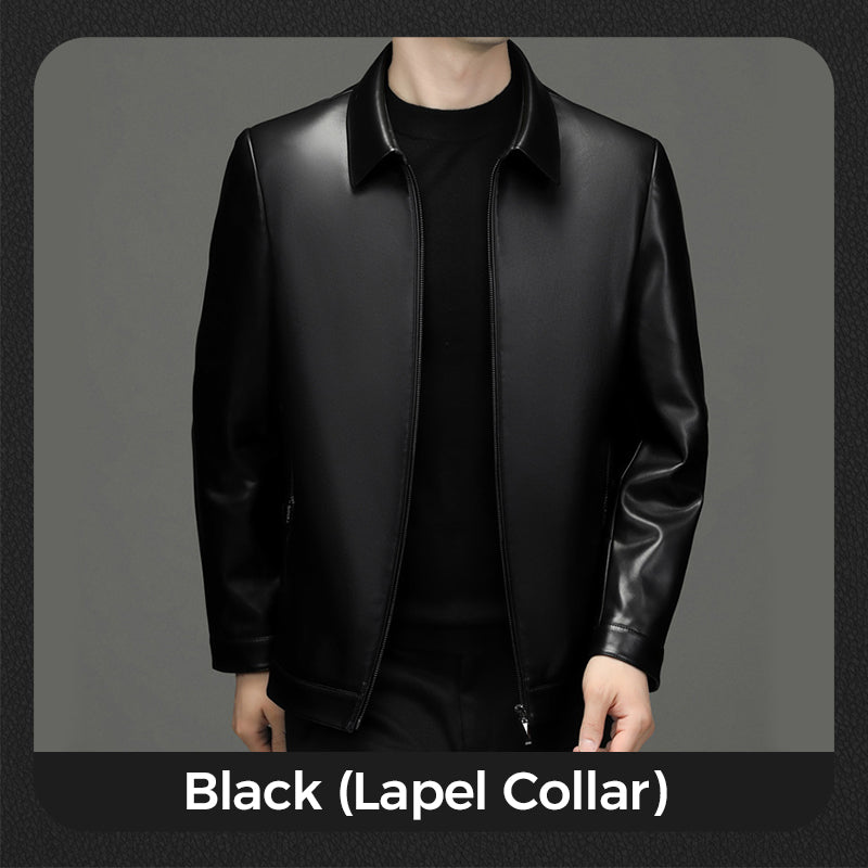 Men's Tough Style Leather Jacket