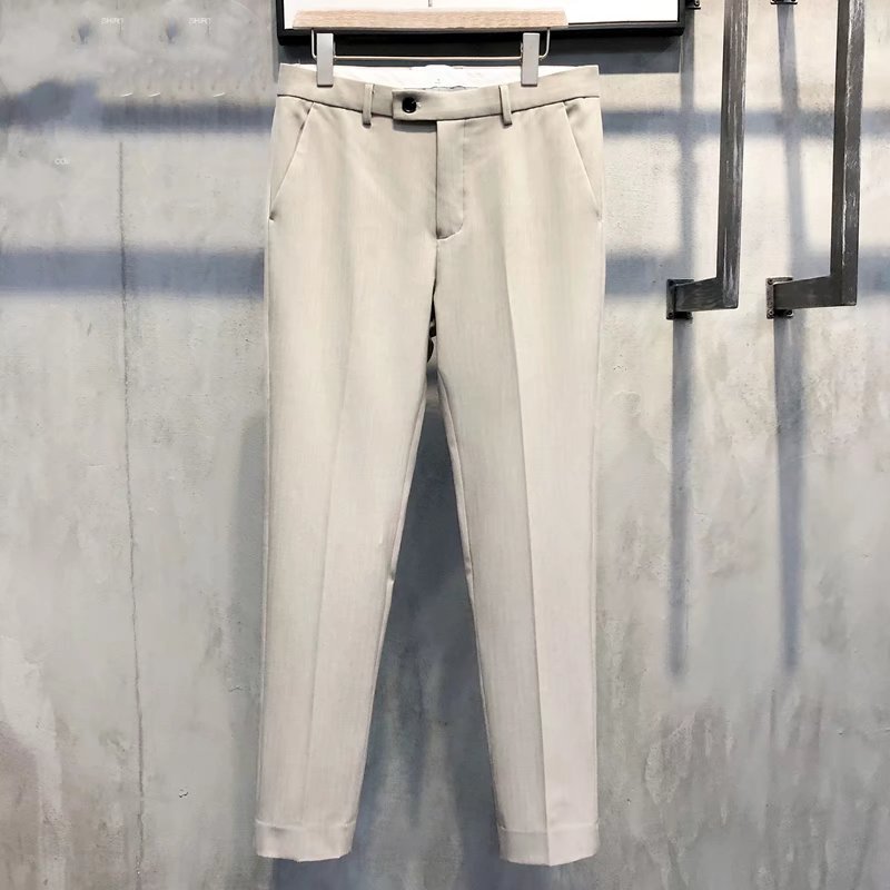 Solid Slim Fit Formal PANTS — 🍂Autumn Sale 50% Off
