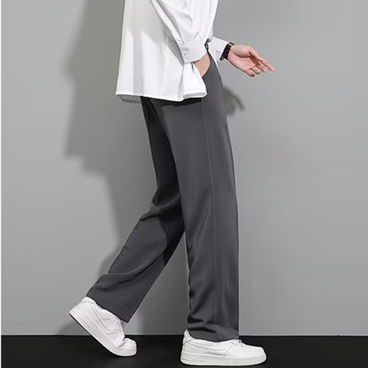 ICE SILK STRAIGHT LEG PANTS👖