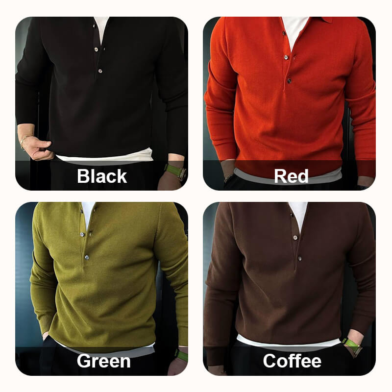 Elegant simple stylish knitted sweater cardigan