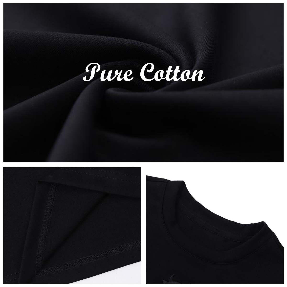 Men's Summer Simple Round-Neck Pure Cotton T-Shirt(50% OFF)