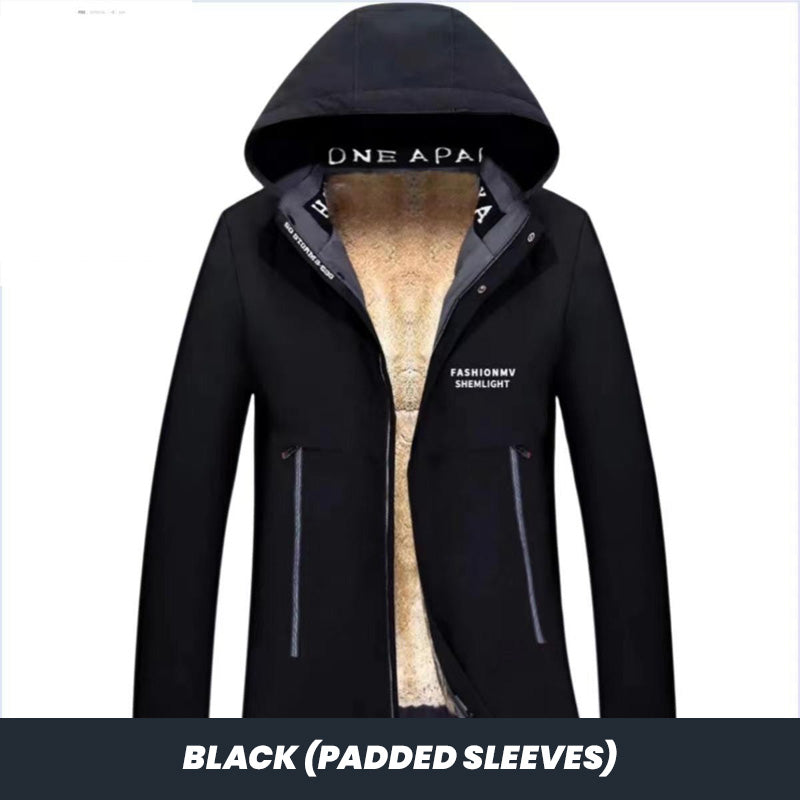 š„Limited Time 49% Off š„Men's Winter Hooded Warm Faux Fur Lined Parka Coat