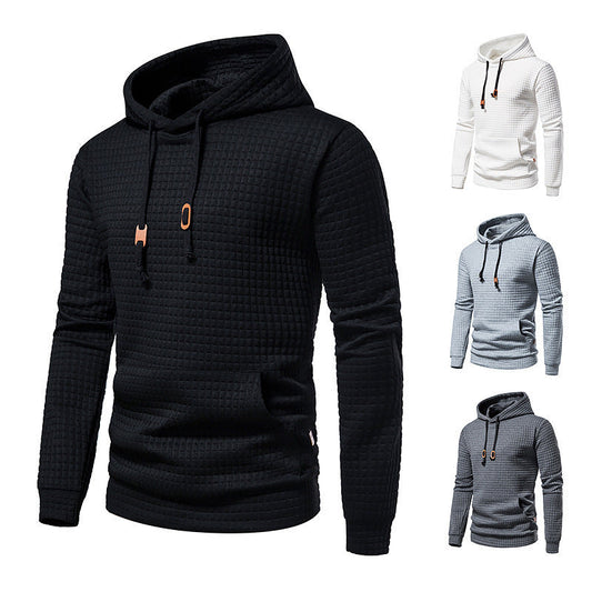 Men's Waffle Hooded Sweatshirt