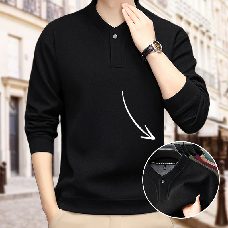 š„New Hot Sellingš„Menās Plush-LinedThickened Pullover (Warm and Comfortable)