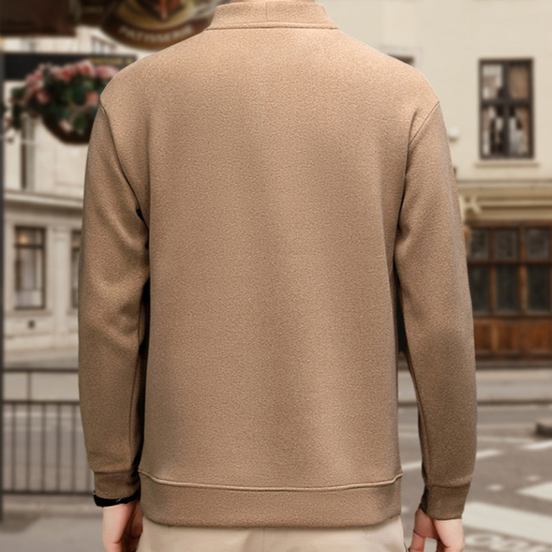 š„New Hot Sellingš„Menās Plush-LinedThickened Pullover (Warm and Comfortable)