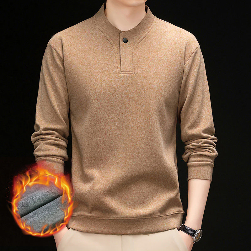 š„New Hot Sellingš„Menās Plush-LinedThickened Pullover (Warm and Comfortable)
