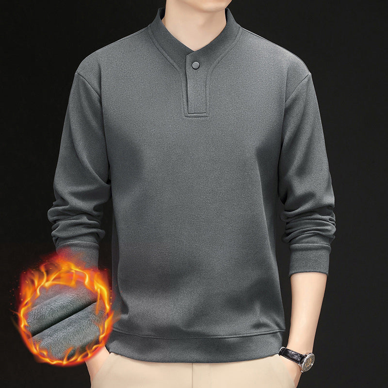 š„New Hot Sellingš„Menās Plush-LinedThickened Pullover (Warm and Comfortable)
