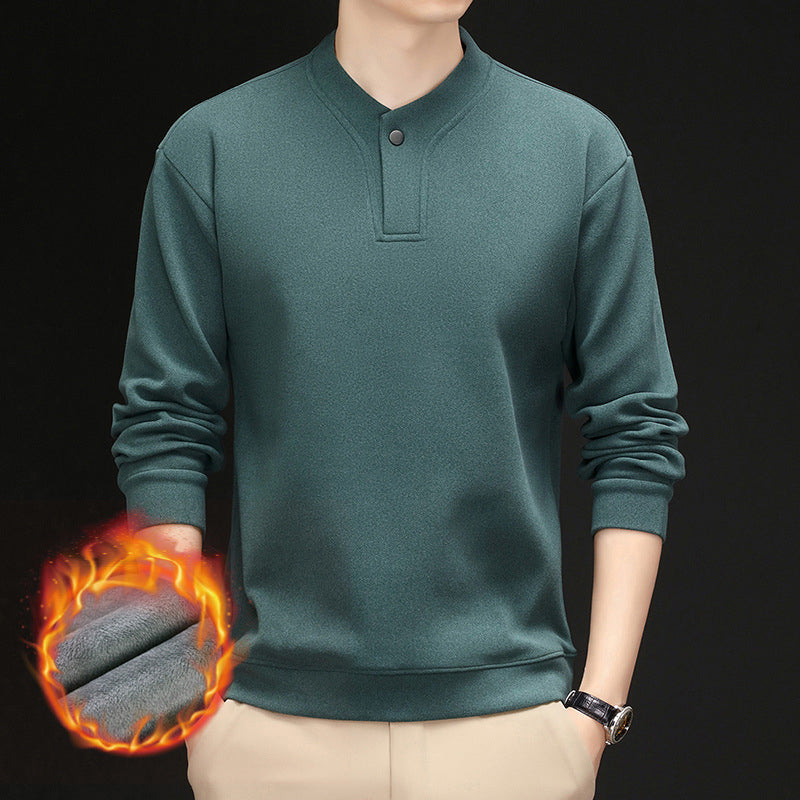 š„New Hot Sellingš„Menās Plush-LinedThickened Pullover (Warm and Comfortable)