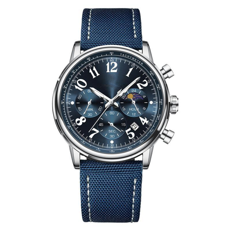 Men's Fashion Waterproof Luminous Quartz Watch