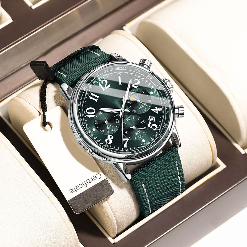 Men's Fashion Waterproof Luminous Quartz Watch