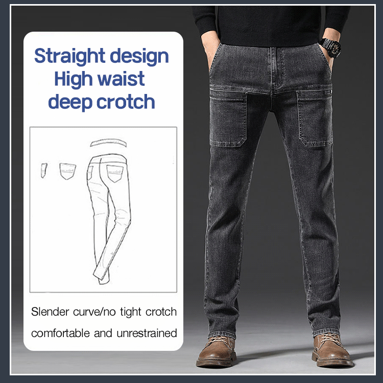🔥Autumn Specials-50% OFF💐Comfortable Multi-Pocket High Durable Cargo Jeans👖