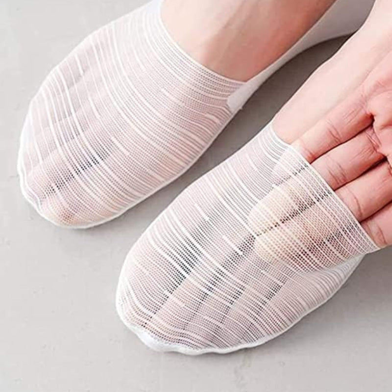š„Limited-time special offer: Buy 1 get 4 free š„5 Pairs Ice Silk No-Show Socks Setļ¼50% OFF)
