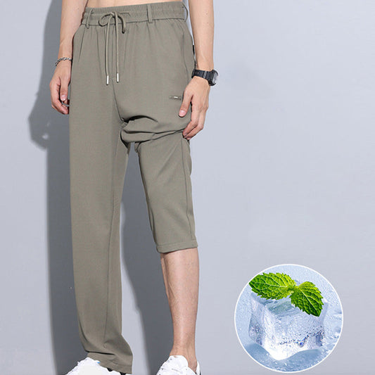 Men's Quick-Dry Ice-Cool Straight-Leg Pants
