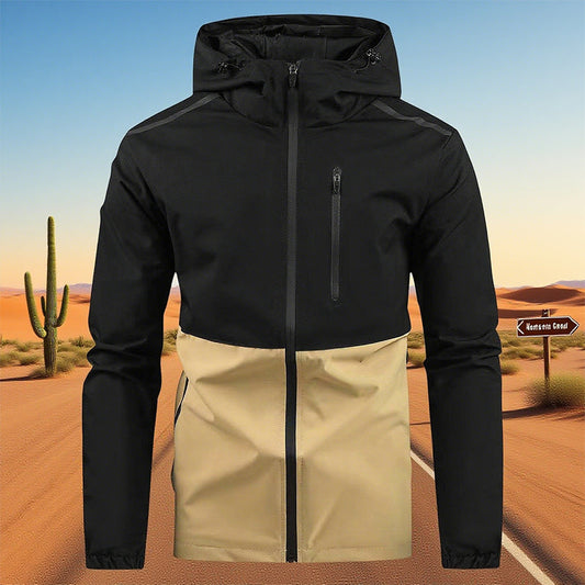 🎉🛍️HOT SALE 50% OFF🎉Men’s Color-block Hooded Windproof Casual Jacket