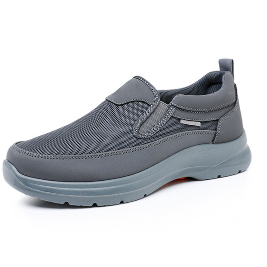 👟 60% OFF NOW! ✨ Men's Orthopedic Breathable Slip-On Sneakers - Arch Support with Memory Foam Insoles for All-Day Comfort 🏃♂️💨