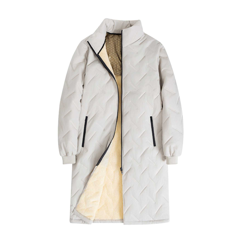 Men's Mid-Length Winter Padded Coat With Plush LiningšFree Shipping