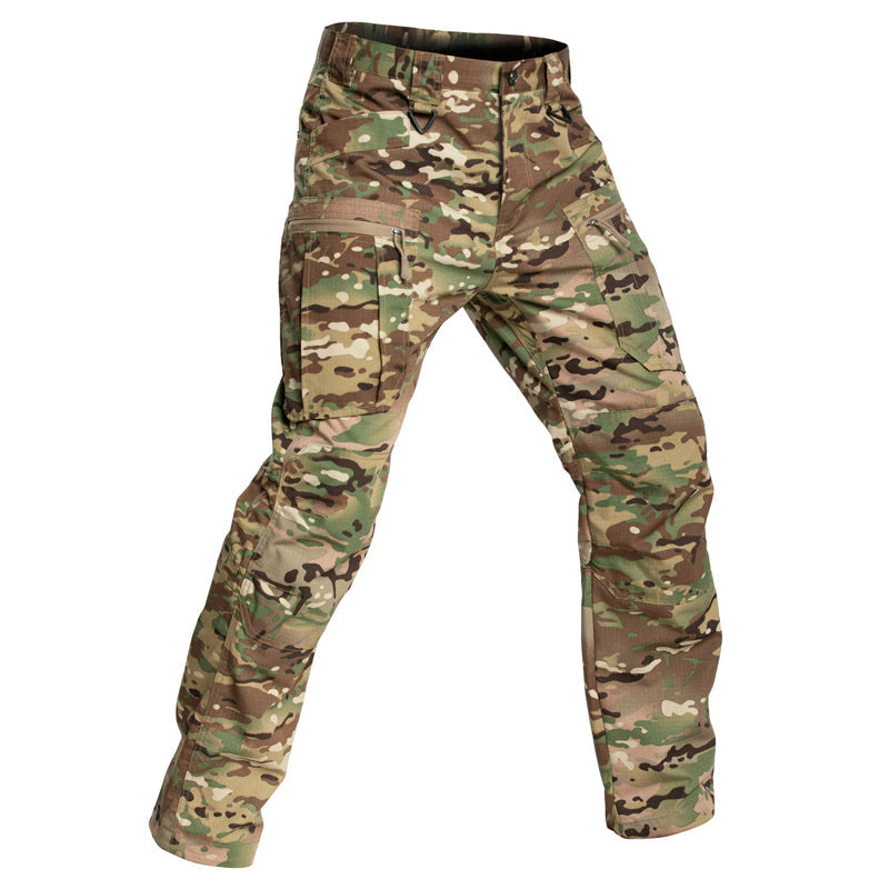 Men's Durable Cargo Pants with Multi-Pockets