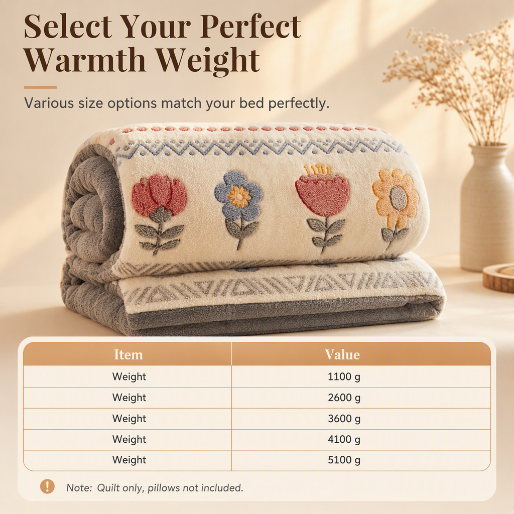 🛌 49% OFF! ✨ Double-Sided Sherpa Fleece Comforter – Snowflake Velvet & Dense Lamb Fleece Heat Lock, Ultra-Soft Velvet Touch & Durable Digital Print – Cozy Winter Warmth for Every Room ❄️