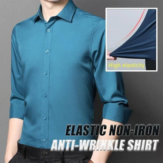 Non-Iron Wrinkle-Free Stretch Shirt (buy 2 free shipping)