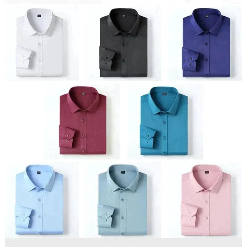 Non-Iron Wrinkle-Free Stretch Shirt (buy 2 free shipping)
