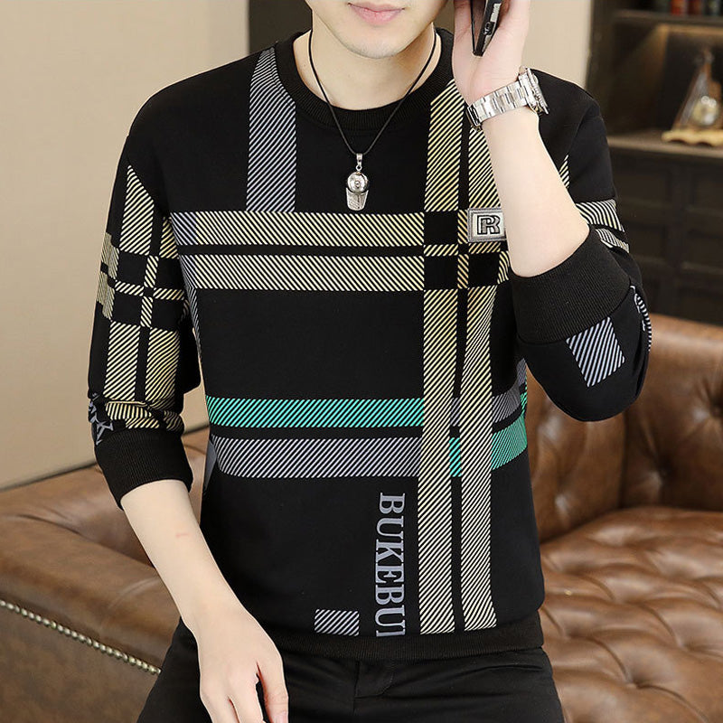 Men's Loose Casual Cozy Crew Neck Sweatshirt(50% OFF)