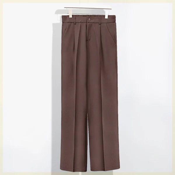 Ice Silk Straight Leg Pants