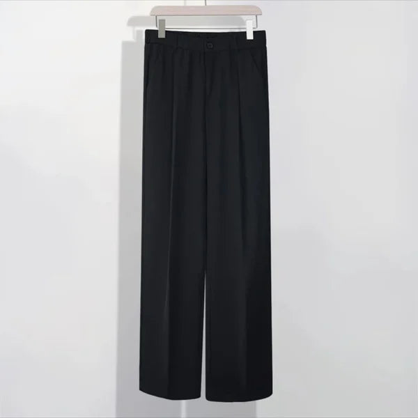 Ice Silk Straight Leg Pants