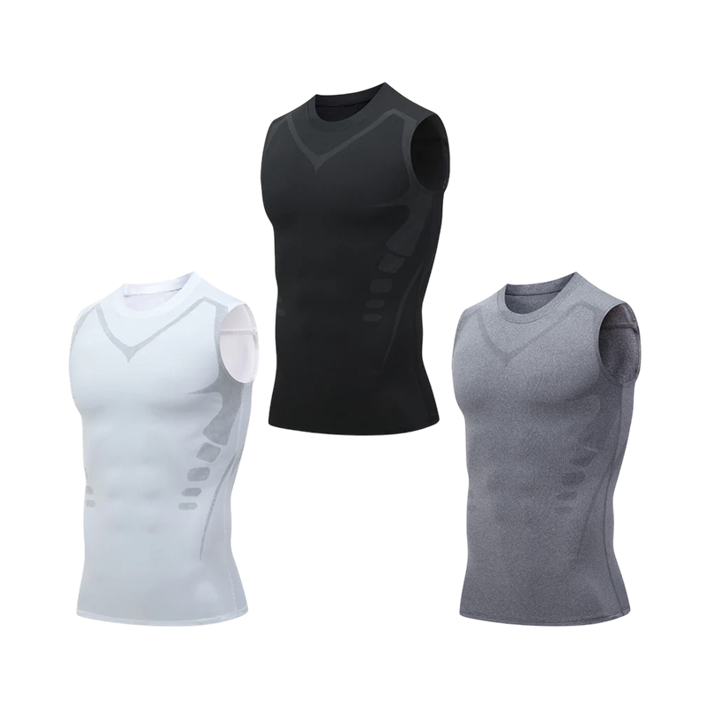 🥳2026 HOT SALE🥳💞50K+ SOLD!🛡️💎 50% OFF! Ionic Shaping Vest – Cooling compression, smooths belly & love handles. Invisible under shirts.💪✨