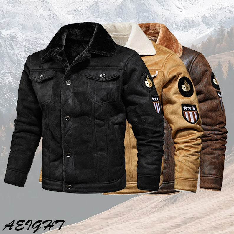 🔥Casual & Warm Men's Leather Jacket – Durable, Stylish & Comfortable! 🚛Free Shipping