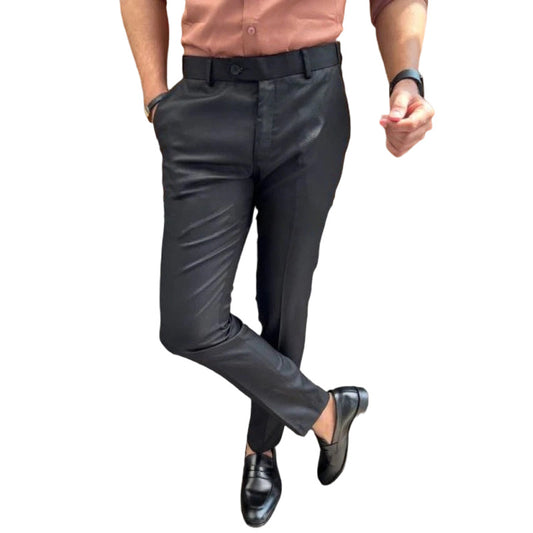 Solid Slim Fit Formal PANTS — ❄️Winter Sale 50% Off