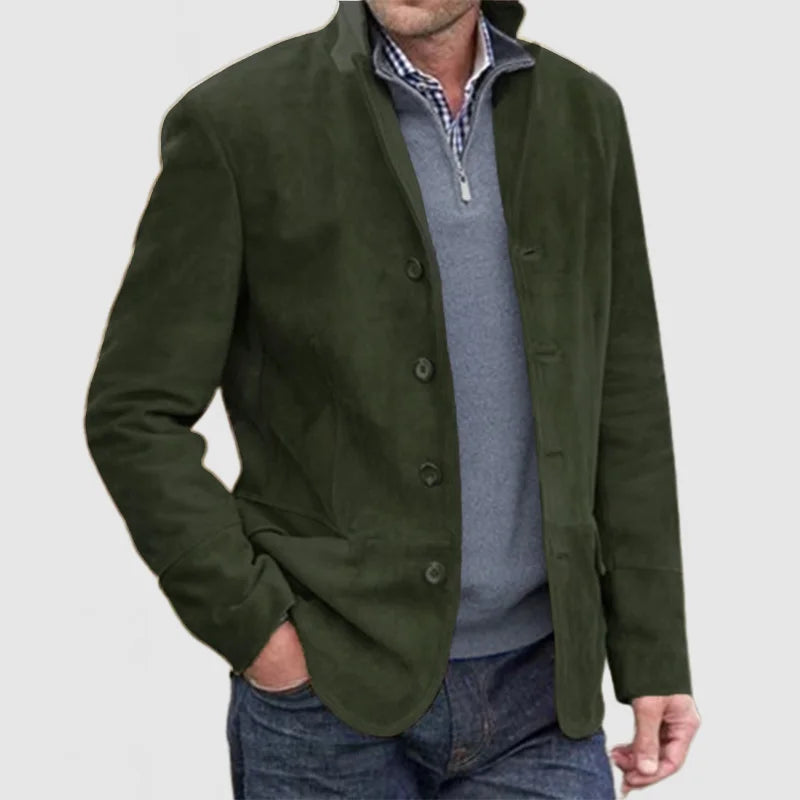 Men's Vintage Casual Button Down Jacket