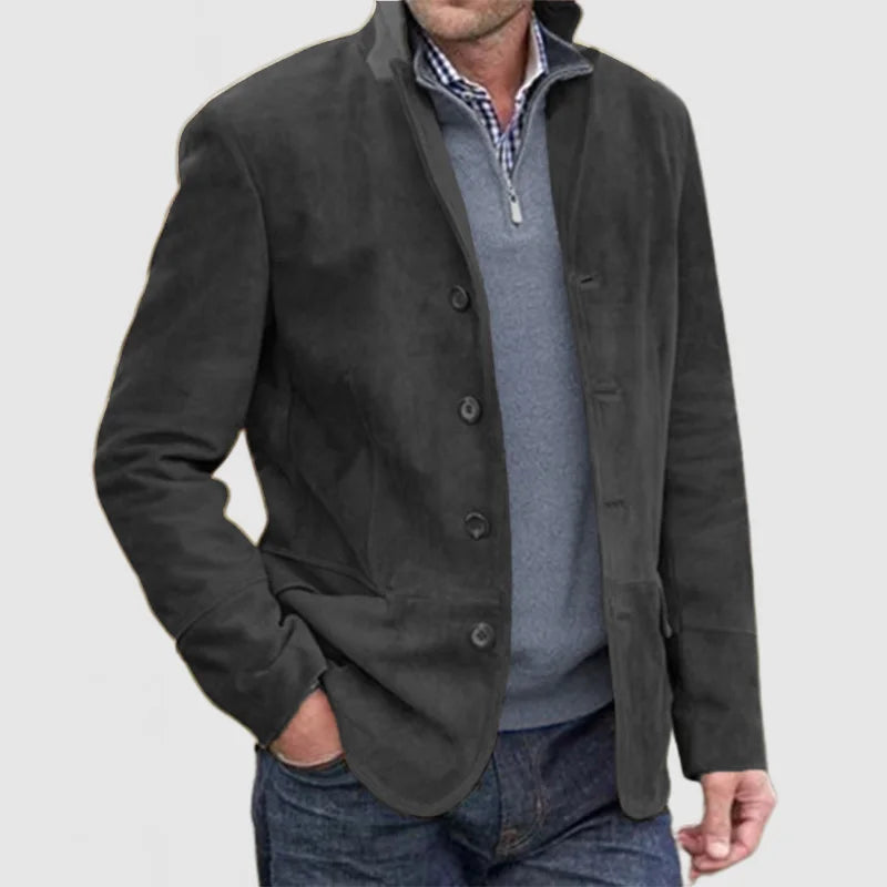 Men's Vintage Casual Button Down Jacket