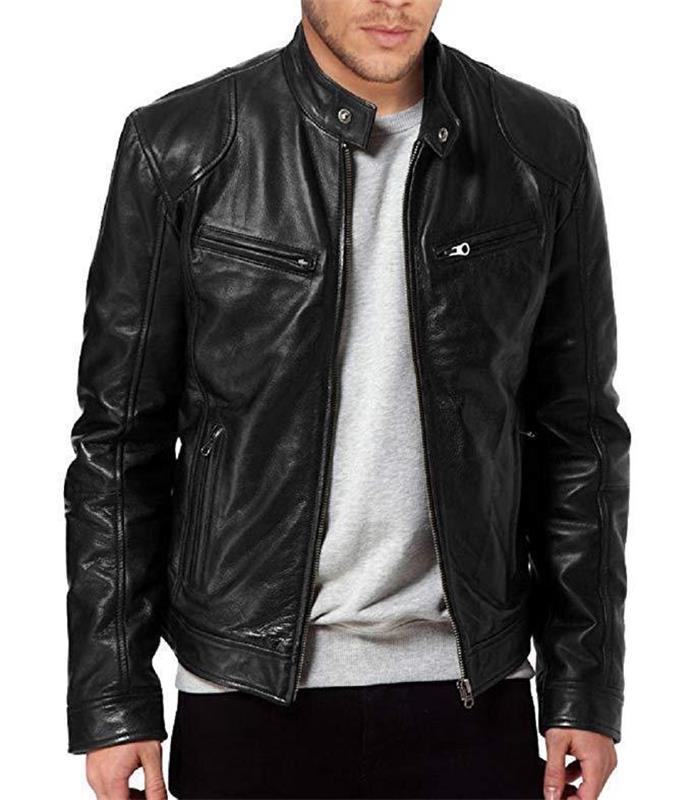 🔥Men's leather jacket — 50% OFF+Free Shipping