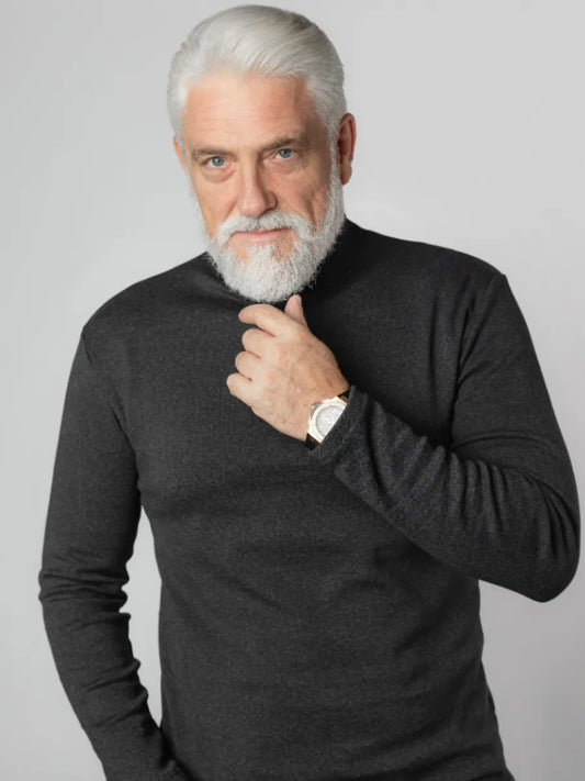 🎅HOT SALE 50% OFF🎅Cotton High-necked Thermal T-shirt