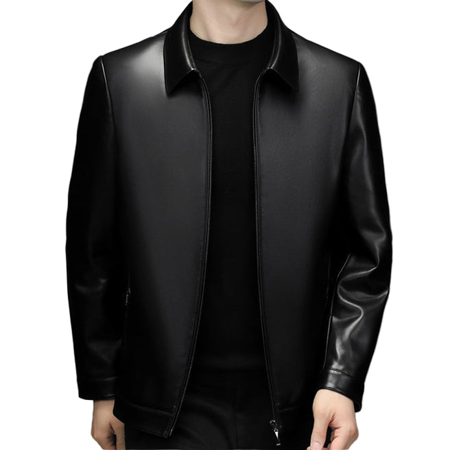 Men's Tough Style Leather Jacket