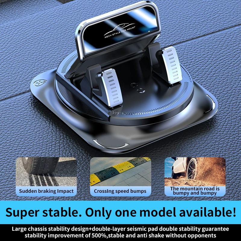 ⏳LIMITED-TIME 50% OFF! 🔥Kyayu™ Car Phone Holder with Non-Slip Suction Cup – 360° Adjustable & Anti-Shake 📱