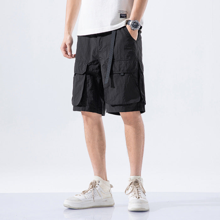 Multi-Pocket Cargo Shorts