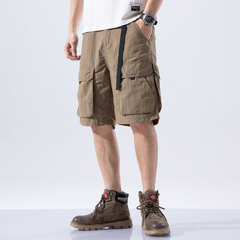 Multi-Pocket Cargo Shorts