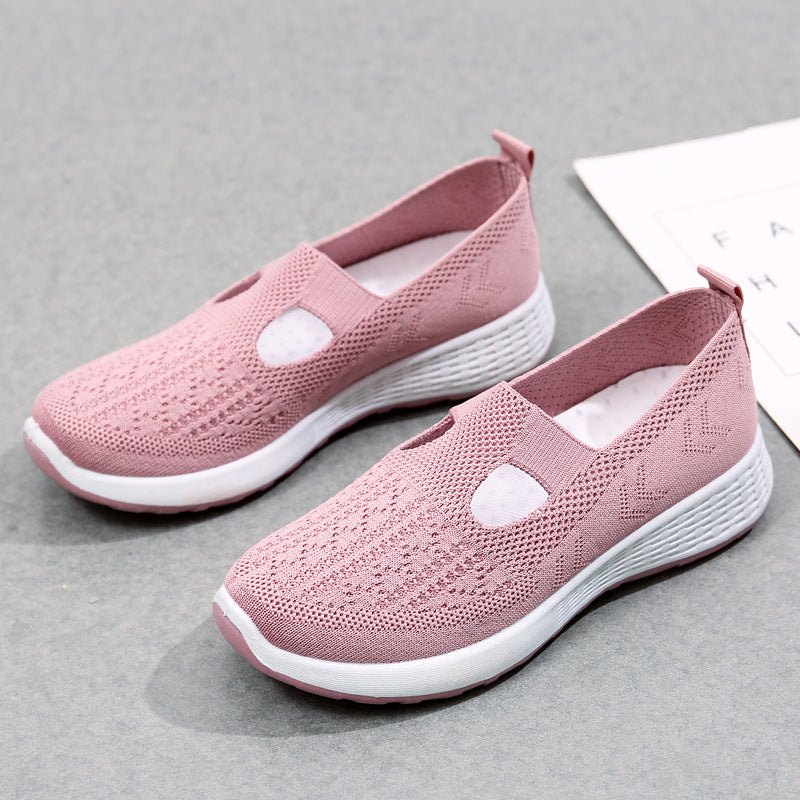 Upgraded Mesh breathable non-slip soft sole slip-on women's shoes