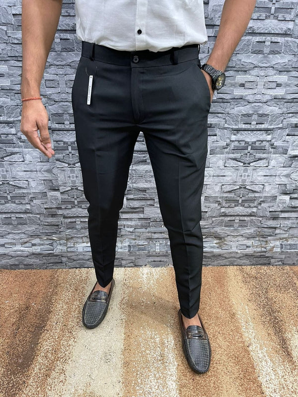 Solid Slim Fit Formal PANT—Buy 2 Free Shipping(50% OFF)