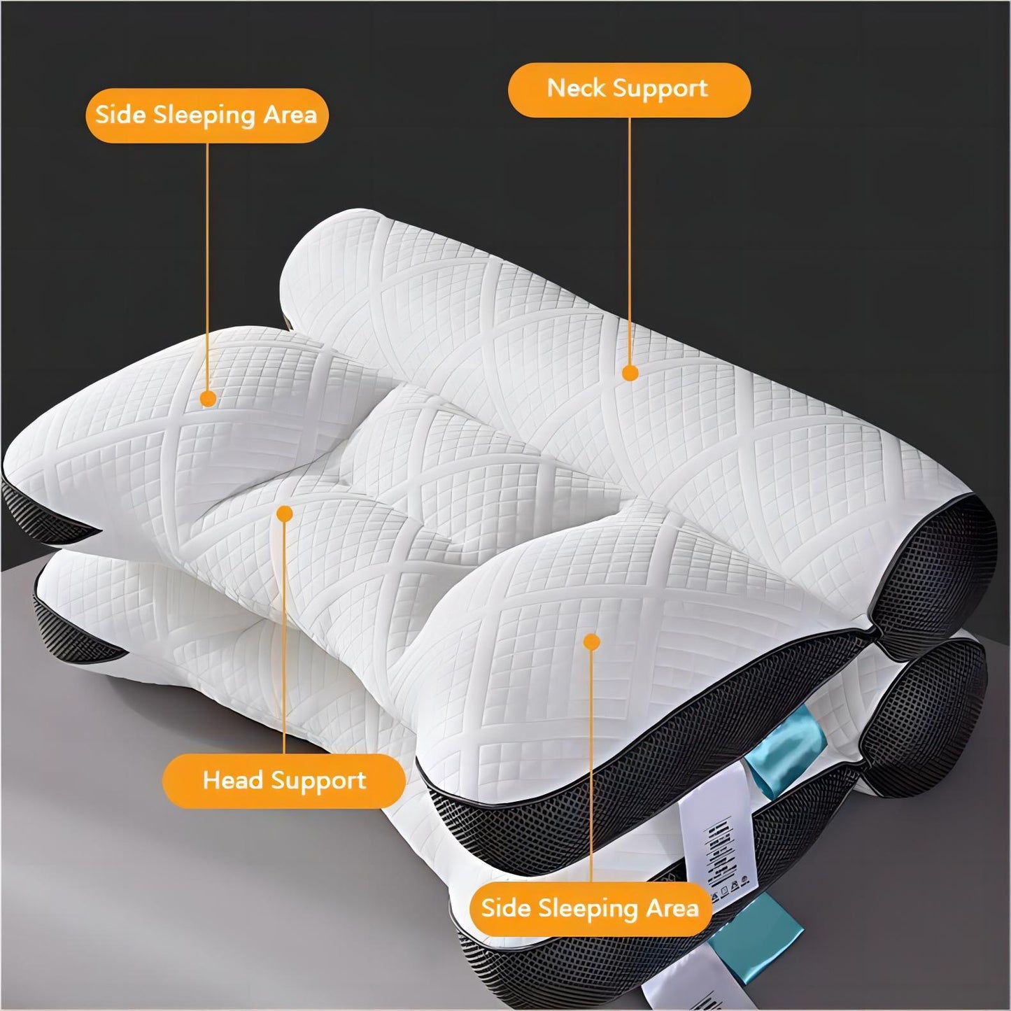 Ultra-Comfortable Ergonomic Neck Support Pillow🥳50%OFF