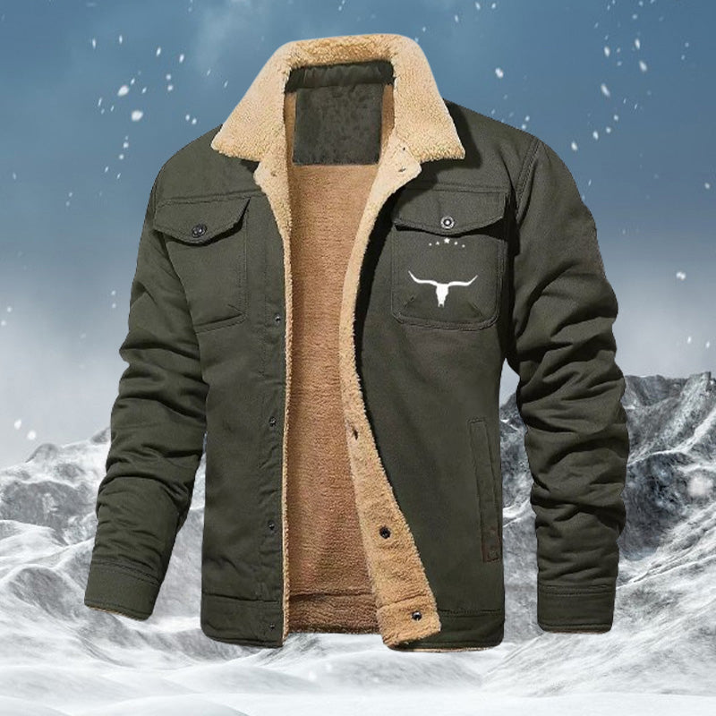🔥50% OFF & Free shipping 🔥Men's Retro Warm Jacket