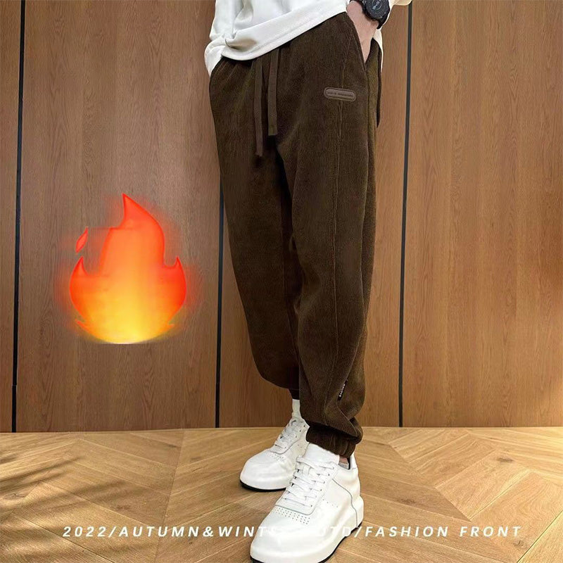 Fashionable and versatile cuffed sweatpants