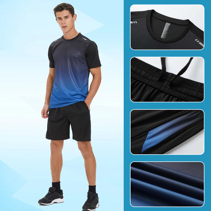 🎁Hot Sale 50% OFF⏳Men's Summer Quick-Drying Sports Suit